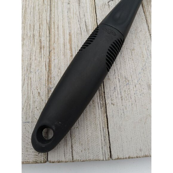 OXO Hard Black Nylon Slotted Spoon 14" - Picture 3 of 9